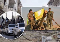 القوات الكردية تسيطر على آخر معاقل داعش فى محافظة دير الزور شرق سوريا