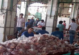 بدء توزيع 200 طن لحوم أضاحي على الأسر الأكثر احتياجا مجانا
