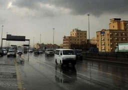 طقس سئ وسقوط أمطار غزيرة بعدة محافظات