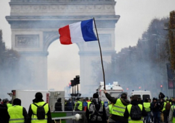 مواجهات باريس والشرطة الفرنسية تعتقل عشرات المتظاهرين