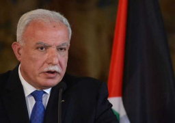 وزير الخارجية الفلسطيني: العالم رفض المحاولات الأمريكية لتحريف الحقائق