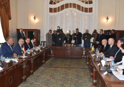 سامح شكري يعقد جلسة مباحثات مع نظيره الليتواني