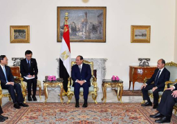 الرئيس السيسي يستقبل الممثل الخاص للرئيس الصيني عضو المكتب السياسي للجنة المركزية للحزب الشيوعي
