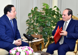 السيسي يتسلم دعوة من الرئيس التونسى لحضور القمة العربية المقبلة