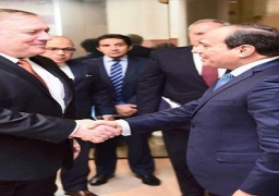 الرئيس عبد الفتاح السيسي يستقبل مايك بومبيو وزير خارجية الولايات المتحدة الأمريكية