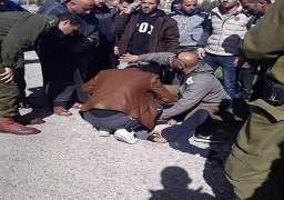 إصابة طفل فلسطيني دهسا بدورية تابعة للاحتلال بالضفة الغربية