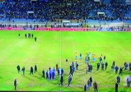 إلغاء مباراة الإسماعيلي والافريقي التونسي بعد اعتراضات الجماهير