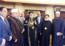 صور.. البابا تواضروس يستقبل التهنئة بعيد الغطاس فى الإسكندرية