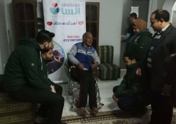 التدخل السريع ينقذ مسن مشرد وينقله إلى دار رعاية إجتماعية