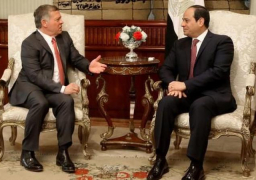 العلاقات المصرية – الأردنية .. توافق وتعاون عربي وإقليمي و11 لقاء جمع بين الرئيس السيسي والعاهل الأردني