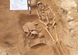 الكشف عن مجموعة من القطع الأثرية في” تبة مطوح” بالاسكندرية