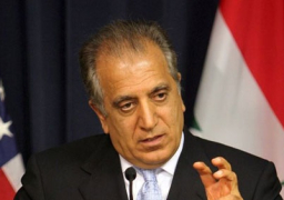 المبعوث الأمريكي خليل زاد يبدأ جولة تشمل أفغانستان والهند والصين وباكستان لبحث التسوية الأفغانية