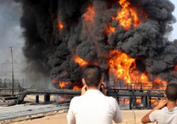 اليمن: السيطرة على حريق اندلع في خزان للنفط في عدن