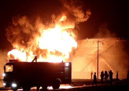 انفجار عنيف يهز مصافي النفط في عدن