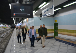 بالصور .. 4 محطات بالخط الثالث للمترو جاهزة للافتتاح