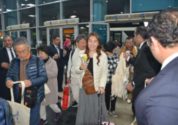 مطار القاهرة يستقبل أولى رحلات الخطوط الكورية