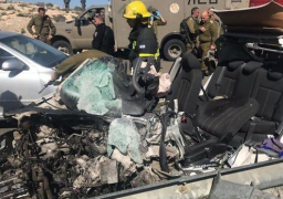 مقتل إسرائيلي وإصابة 2 في حادث تصادم مع شاحنة فلسطينية