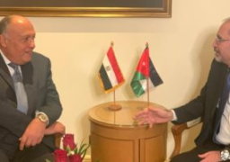 وزيرا خارجية مصر والأردن يؤكدان تمسكهما بحل الدولتين فى فلسطين