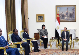 الرئيس السيسي يستقبل وفدا من الكونغو الديمقراطية.. ويؤكد دعم مصر الكامل لبلادهم