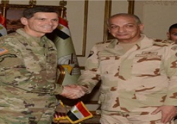 القائد العام للقوات المسلحة ورئيس الأركان يلتقيان قائد القيادة المركزية الأمريكية