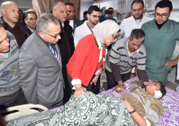بالصور .. وزارة الصحة والسكان : الحالة الصحية لمصابى تفجير الأزهر مستقرة