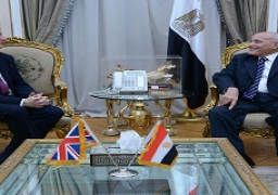 العصار يبحث مع السفير البريطاني سبل تعزيز علاقات التعاون