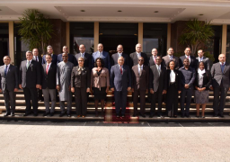 رئيس هيئة الرقابة الإدارية يلتقى وفدا من اعضاء المجلس الاستشاري لمكافحة الفساد بالاتحاد الأفريقي