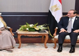 الرئيس عبد الفتاح السيسي يستقبل سمو الشيخ صباح الأحمد الجابر الصباح، أمير دولة الكويت، وذلك على هامش انعقاد أعمال القمة العربية الأوروبية الأولى بشرم الشيخ.