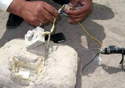 إبطال مفعول عبوة بدائية الصنع بميدان الجيزة