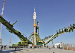 إطلاق القمر الصناعى المصرى Egypt sat-A من كازاخستان