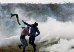 ارتفاع عدد المصابين الفلسطينين في غزة ل 32 برصاص الاحتلال