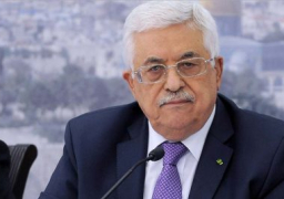 الرئيس الفلسطيني يؤكد أهمية الإسراع بعقد مؤتمر دولي للسلام بمشاركة الأطراف الدولية