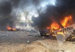 مصرع 3 مدنيين فى انفجار عبوة ناسفة جنوب الفلوجة العراقية