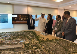 وزيرة التخطيط ووفد وزارة الصناعة يتفقدون الجناح المصري بمعرض أكسبو 2020 بدبي