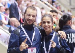 ريم سلامة تحرز برونزية الدورى العالمى للكاراتيه فى دبى