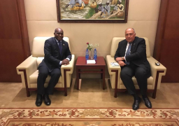 شكرى يبحث مع نظيريه البوروندي والسيراليوني العلاقات الثنائية