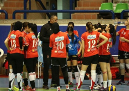 سيدات طائرة الاهلى يواجهن الزمالك فى البطولة العربية بدون جمهور