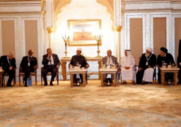 شيخ الأزهر الشريف يلتقي عددا من كبار القيادات الدينية والرموز الفكرية والثقافية المشاركين فى المؤتمر العالمى للأخوة الإنسانية .