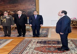 الرئيس السيسي يشهد أداء حلف اليمين للسيد الفريق كامل الوزير وزيراً للنقل