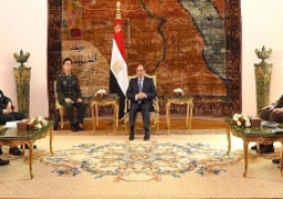 الرئيس عبد الفتاح السيسي يستقبل الفريق أول وي فنج هه وزير دفاع جمهورية الصين الشعبية