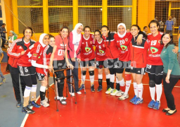 سيدات الأهلى للطائرة تواجهن اليوم بطل بوركينا فاسو بعد فوزهم على بطل الكونغو