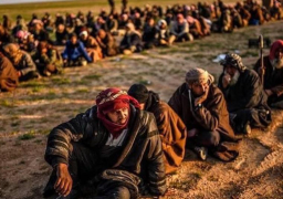 إجلاء 3000 شخص من آخر جيب لداعش بشرق سوريا بينهم 200 متشدد