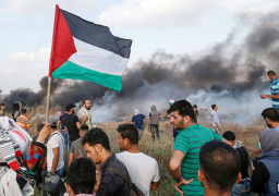 إصابة 5 فلسطينيين إثر قمع جيش الاحتلال الإسرائيلي لمسيرات العودة على حدود قطاع غزة