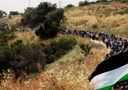 إصابة فلسطينيين اثنين برصاص الاحتلال الإسرائيلي شرق غزة مع انطلاق مليونية يوم الأرض