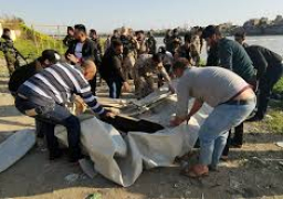 ارتفاع أعداد ضحايا حادثة غرق العبارة في الموصل لـ120 شخصا