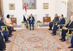 الرئيس السيسي يستقبل وزيرة خارجية كينيا و يؤكد علي أهمية تعزيز العلاقات الثنائية المشتركة