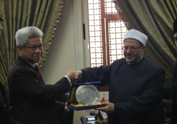 المفتي يبحث مع نائب رئيس وزراء ولاية بينانج بماليزيا سبل التعاون