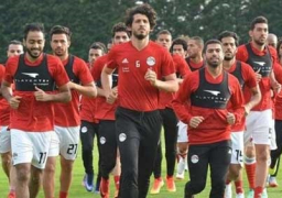 منتخب مصر يواصل تدريباته بالكلية الحربية استعدادًا للكونغو
