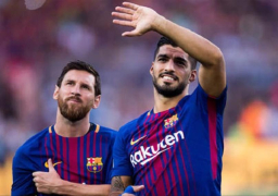 “ميسي” “وسواريز” جاهزان لمواجهة إسبانيول في الدوري الإسباني