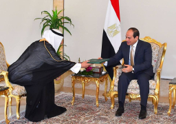 الرئيس السيسي يتلقى رسالة من خادم الحرمين